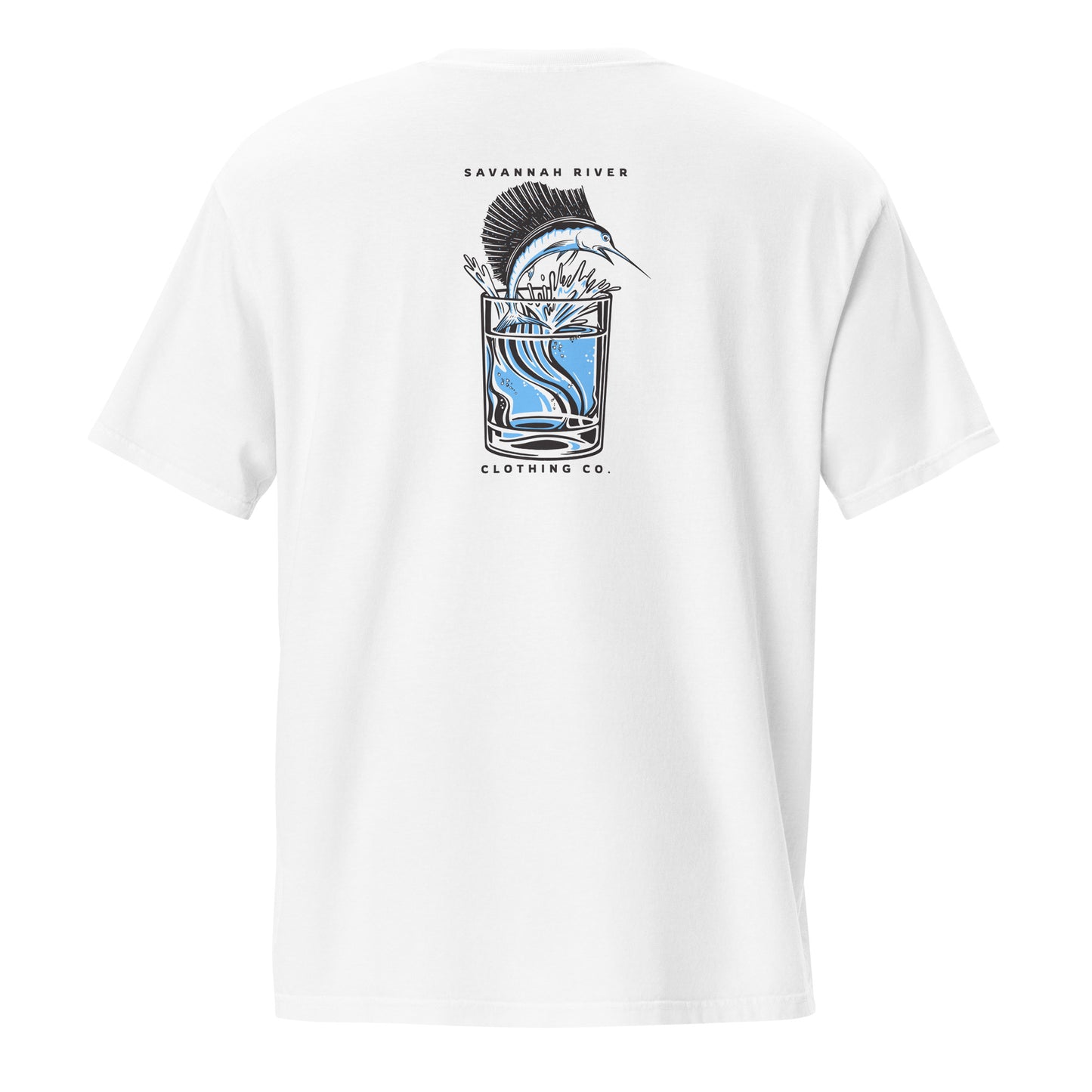 Sailfish Shot glass Tee